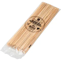 Шампурчики[100шт] бамбук ,L=250,B=3мм бежев.