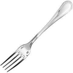 Dessert fork “Perles”  stainless steel  L=18.3 cm  metal.