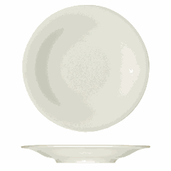 Plate "Raffine" small  porcelain  D=25.8 cm  ivory