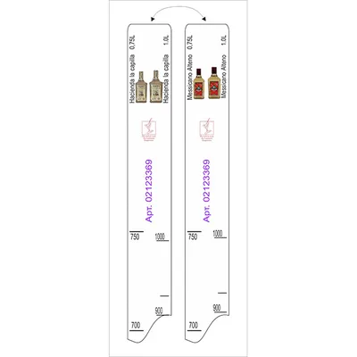 Линейка барная «Мессикано» 0.75, 1л, «Хасиенда Ла Капилла Голд» 0.75, 1л