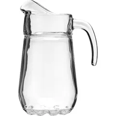 Jug “Silvana” glass 1.35l D=11,H=23,L=16cm clear.