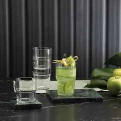 Хайбол (стакан) «Хилл» стекло 440мл D=80,H=132мм прозр., изображение 3