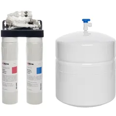 Фильтр для воды «RO-400» обратного осмоса c подоболочкой (ресурс 30 000л) полипроп. 11л ,H=50,L=25,B