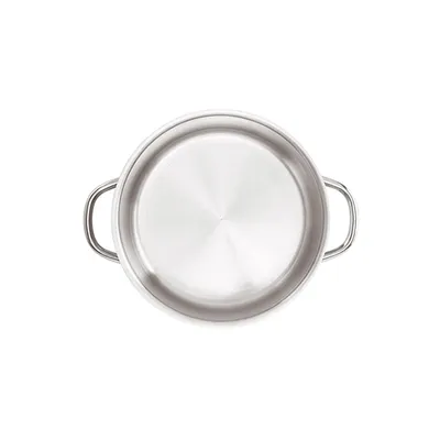 Кастрюля без крышки (индукция) сталь нерж. 3,1л D=20,H=10см металлич., изображение 4