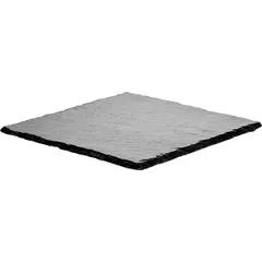 Serving dish natural slate ,L=30,B=30cm black