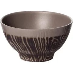 Салатник «Арборесценс» фарфор 250мл D=120,H=65мм черный,серый