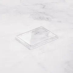 Крышка для бумажного контейнера OneClick 500 мл пластик ,L=12,B=16см прозр., изображение 2