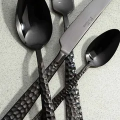 Ложка десертная «Пэлас Мартеллато Трэжер Блэк» сталь нерж. ,L=180/60,B=35мм черный, изображение 4