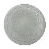 Тарелка «Ритм» плоская керамика D=268,H=15мм серый