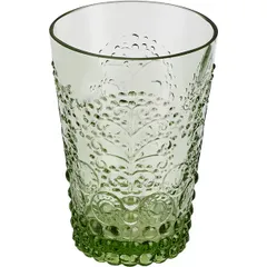 Old fashion glass 240ml D=78,H=107mm green.