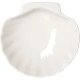 Блюдо «Кунстверк» ракушка фарфор D=115,H=65,L=120,B=105мм белый