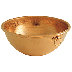 Bowl copper 3.5l D=24,H=12cm copper