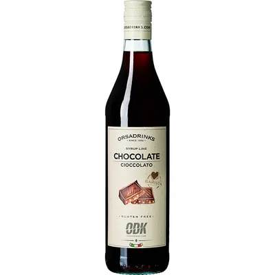 Сироп «Шоколад» ODK стекло 0,75л D=65,H=305мм, Состояние товара: Новый, Вкус: Шоколад, Материал: Стекло, Объем по данным поставщика (мл): 750