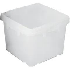 Food container polyprop. 32l ,H=31.5,L=40,B=40cm white