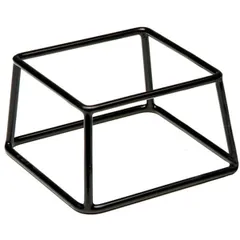 Stand for buffet dishes metal ,H=10,L=18,B=18cm black