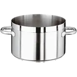 Кастрюля без крышки (индукция) сталь нерж. 30,8л D=40,H=24,5,L=56,5см металлич.