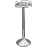 Подставка для ведра для шампанского напольная сталь нерж. D=20,H=70,5см серебрист.