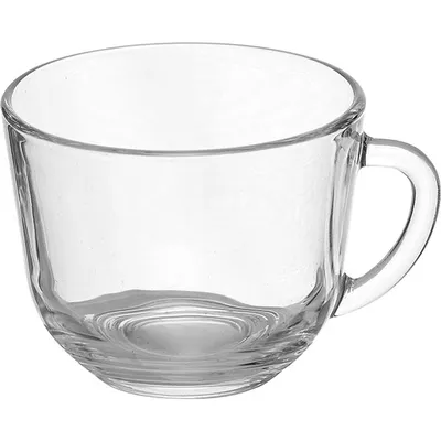 Чашка чайная «Гламур» стекло 200мл D=89,H=69мм прозр., изображение 2