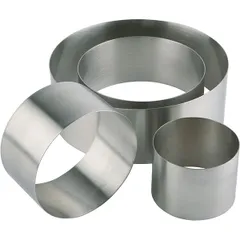 Кольцо кондитерское сталь нерж. D=100,H=45мм