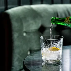 Олд фэшн (стакан) «Эфир» стекло 350мл D=91,H=94мм прозр., изображение 4