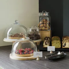 Банка «Инспайред» круглая с крышкой стекло 2,5л D=19,2,H=20см прозр., изображение 3