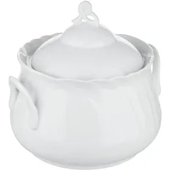Tureen with lid “Dove”  porcelain  2.2 l  white