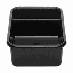 Drawer for dirty dishes  polyethylene , H=13, L=53, B=39.9 cm  black