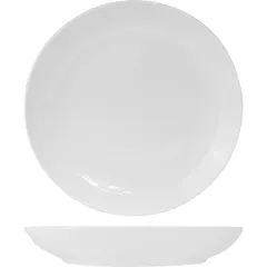 Dish “Kunstwerk” deep  porcelain  D=40, H=7cm  white