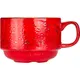 Чашка чайная «Крафт Рэд» фарфор 200мл D=8,H=6см красный, изображение 2