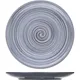 Тарелка «Пинки» мелкая керамика D=22,H=2см серый, Диаметр (мм): 220