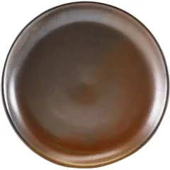 Тарелка «Рустик коппер» мелкая фарфор D=24см коричнев.,красный