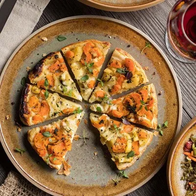 Салатник «Гоа» фарфор D=260,H=72мм коричнев., изображение 2