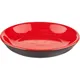Тарелка «Кармин» без полей керамика D=10см красный,черный, Диаметр (мм): 100, изображение 2