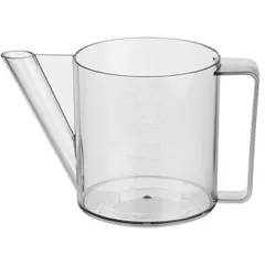 Сепаратор для соусов пластик 1л D=12,2,H=13,5,L=20см прозр.