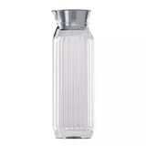 Кувшин «Росси» с крышкой полипроп. 1,4л ,H=26см прозр.,серый