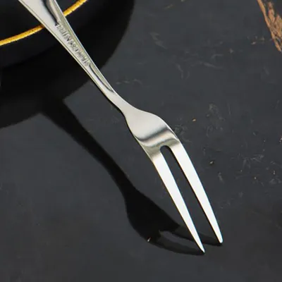 Вилка для улиток сталь нерж. ,H=22,L=146,B=13мм серебрист., изображение 2