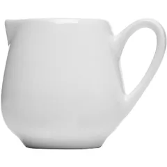 Milk jug “Kunstwerk” porcelain 90ml D=40,H=60,L=85,B=40mm white