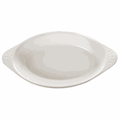 Блюдо для запекания «Америка» фарфор 450мл ,H=45,L=270,B=150мм белый