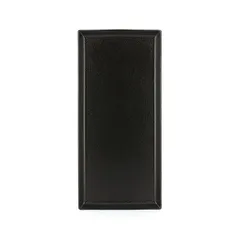 Блюдо «Экинокс» прямоугольное керамика ,H=18,L=325,B=150мм черный