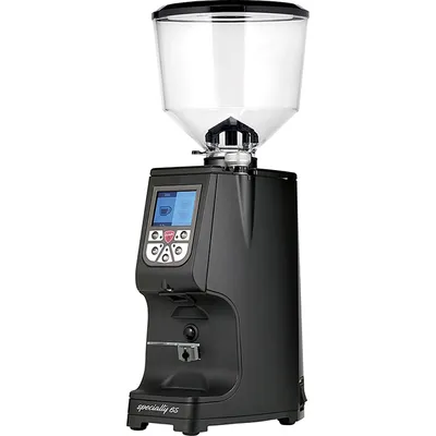 Кофемолка «Atom Specialty 65» (на 1,2 кг кофе) алюм.литой ,H=54,L=22,7,B=20,5см 350вт черный,прозр.
