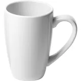Кружка «Симплисити» фарфор 340мл D=80,H=125,L=130мм белый