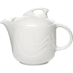 Чайник заварочный «Мелодия» с крышкой фарфор 385мл D=87,H=115,B=145мм белый