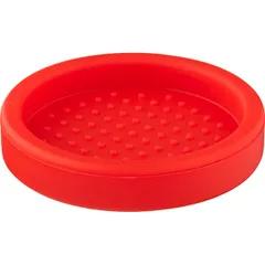 Подставка для темпера силикон D=62/74мм красный
