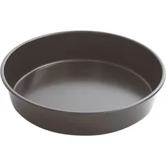 Baking pan carb.steel,anti-stick coating D=240,H=43mm black