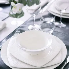 Салатник «Сатиник» фарфор 0,5л D=170,H=66мм белый, изображение 2