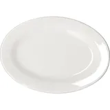 Блюдо «Кунстверк» овальное фарфор ,H=15,L=200,B=140мм белый