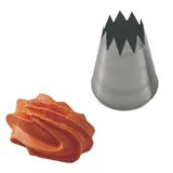 Насадка кондитерская «Открытая звезда» сталь нерж. D=35/14,H=55мм