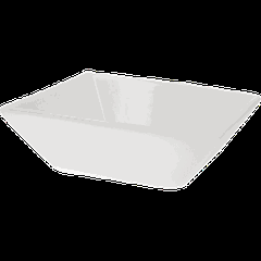 Салатник «Кунстверк» квадратный фарфор 0,75л ,H=40,L=178,B=178мм белый