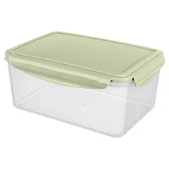 Контейнер для продуктов «Смарт Лок» с крышкой для СВЧ полипроп. 2,5л ,H=10,5,L=23,5,B=16,8см в ассор