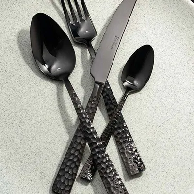 Нож столовый «Палас Мартелато» сталь нерж. черный, изображение 2
